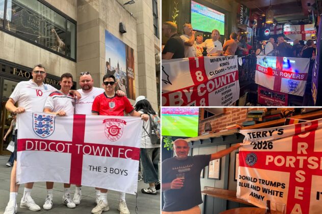 British fans ready to make voices heard in New York for World Cup: ‘This is the big time’