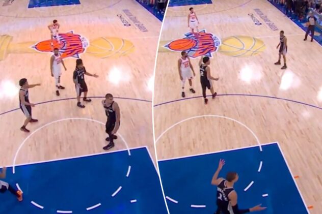 Brutal new video shows Spurs in complete disarray moments before OG Anunoby’s Finals heroics