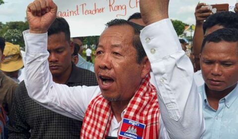 Cambodian Supreme Court upholds incitement conviction of opposition politician, sparking anger