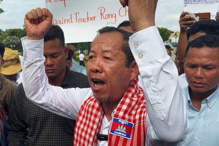 Cambodian Supreme Court upholds incitement conviction of opposition politician, sparking anger