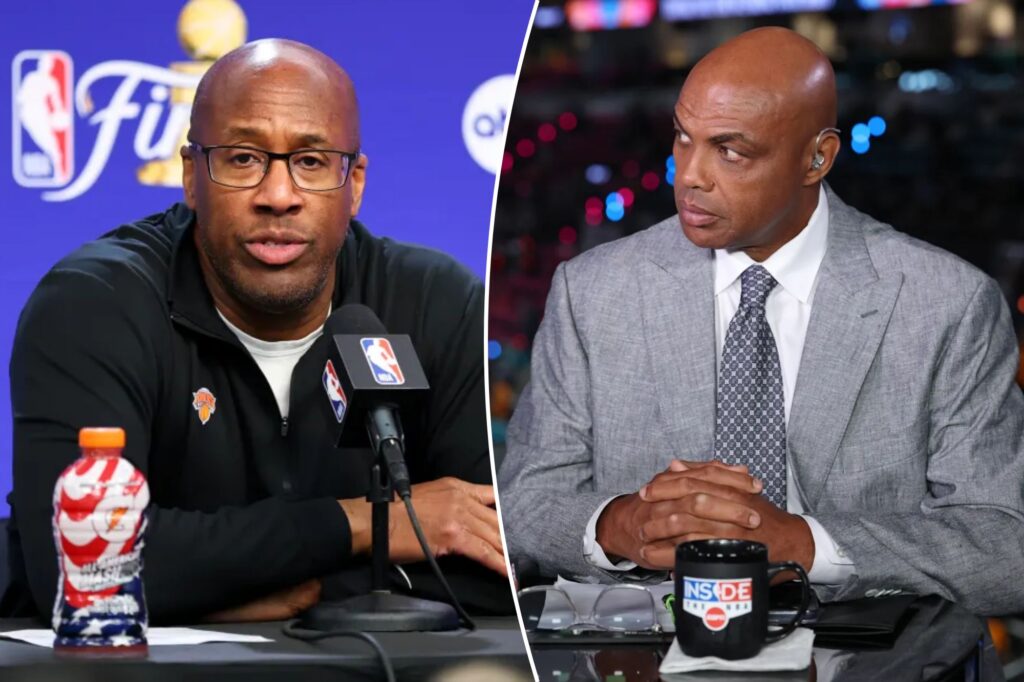 Charles Barkley isn’t buying Mike Brown’s ref complaints after Knicks lose Game 3