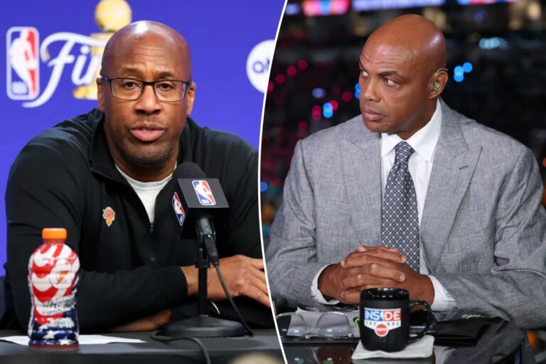 Charles Barkley isn’t buying Mike Brown’s ref complaints after Knicks lose Game 3