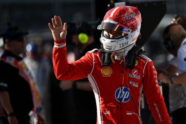 Charles Leclerc reiterates Ferrari F1 title desire as he extends contract