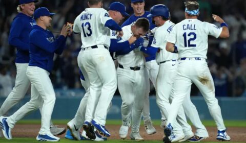 Dalton Rushing helps Dodgers storm back in ninth for wild walk-off win over Orioles