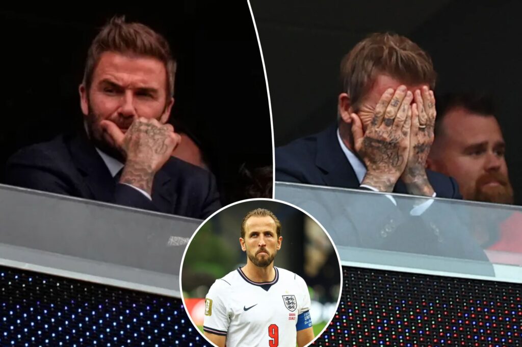 David Beckham was tortured during England’s brutal World Cup draw with Ghana
