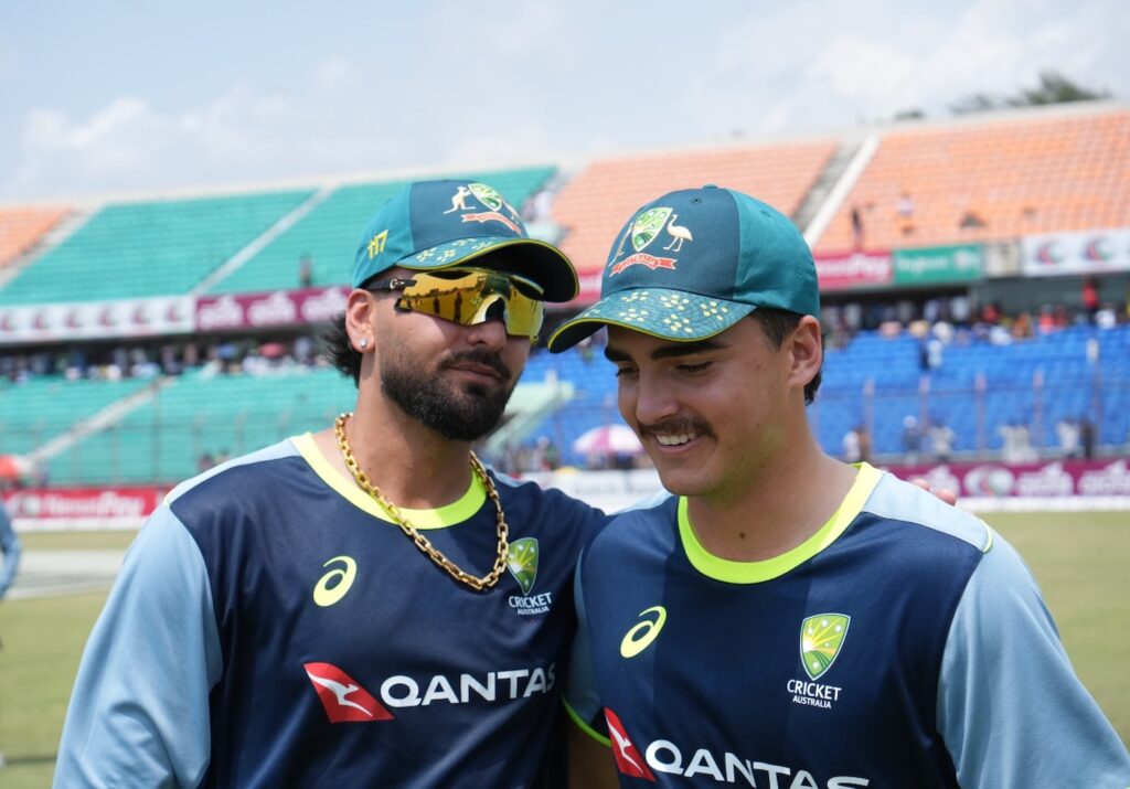 Debutant Davies lives his dream on banner day for Australia's spinners
