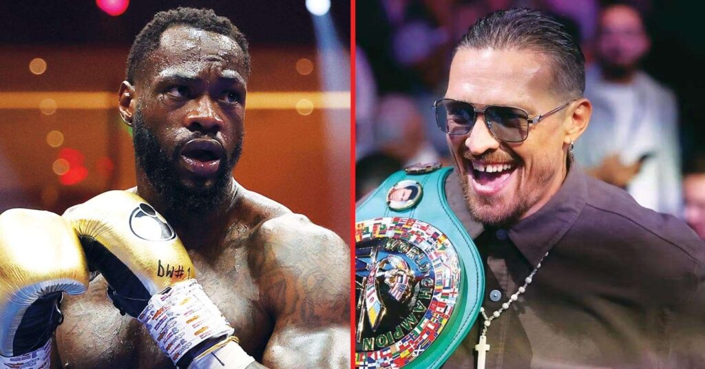 Deontay Wilder now faces competition from one other fighter to be Oleksandr Usyk's final opponent