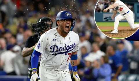Dodgers beat Rays behind Miguel Rojas’ pinch-hit blast, improved bullpen