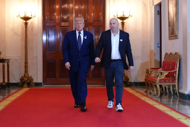 Donald Trump turns 80 and celebrates with UFC cage fighting on the White House lawn