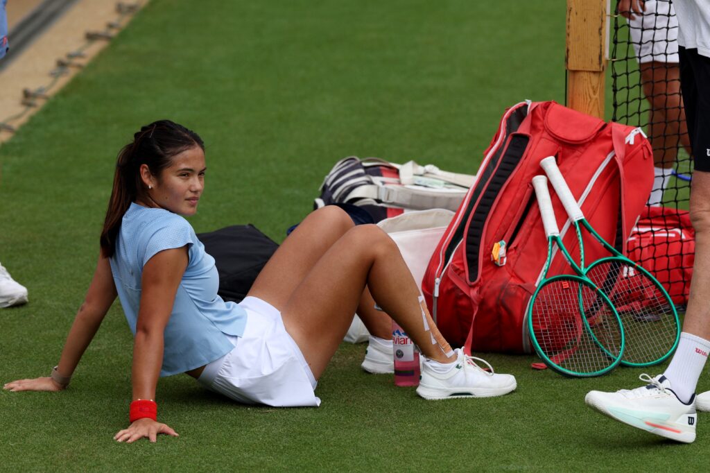 Emma Raducanu withdraws from Wimbledon hours before opening match: ‘Done everything possible’