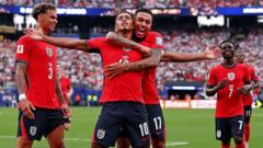England last-32 tie on BBC - see full schedule