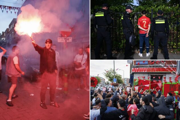 FIFA World Cup fans clash with police in The Hague after Morocco upsets the Netherlands