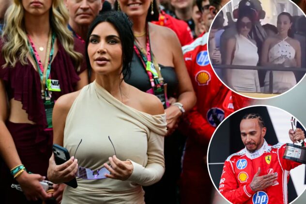 Formula 1 WAGs were privately fuming over the Kim Kardashian ‘circus’ at Monaco Grand Prix