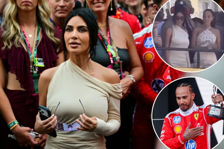 Formula 1 WAGs were privately fuming over the Kim Kardashian ‘circus’ at Monaco Grand Prix