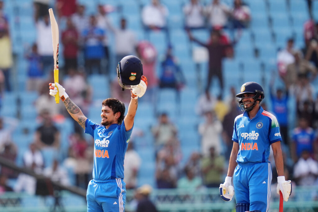 Gill and Kishan hundreds carry India past 400 and to victory