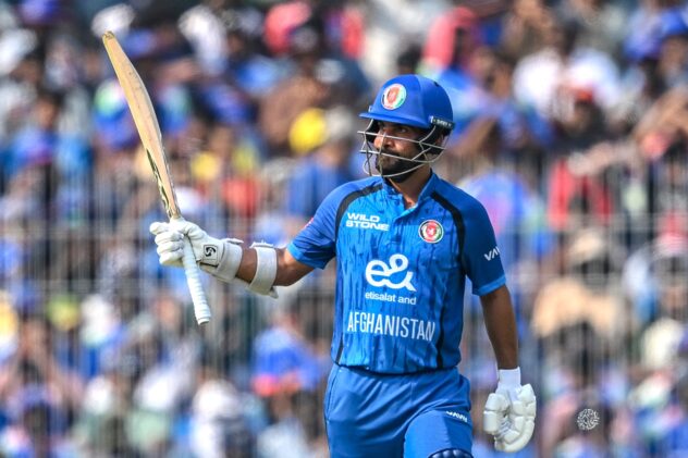 Hashmatullah Shahidi handed one demerit point for running on pitch