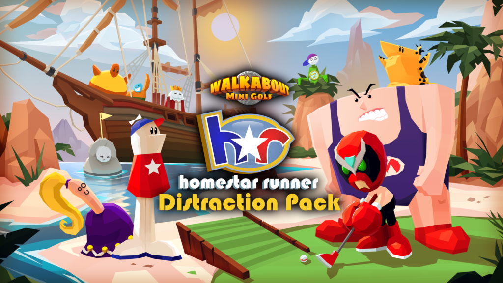 Homestar Runner Takes Over Walkabout Mini Golf Today In New Distraction Pack Add-On