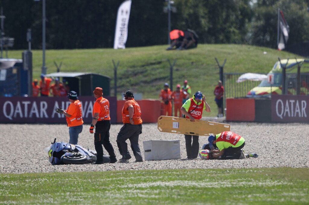 Injured Fermin Aldeguer says he will not race again "until after the summer"