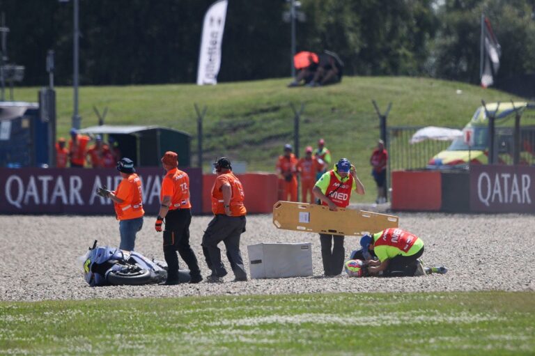Injured Fermin Aldeguer says he will not race again "until after the summer"