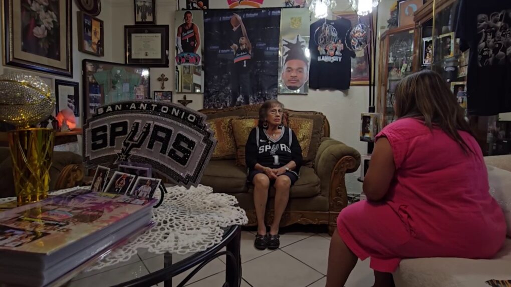 Inside a San Antonio great-grandmother's incredible Spurs collection