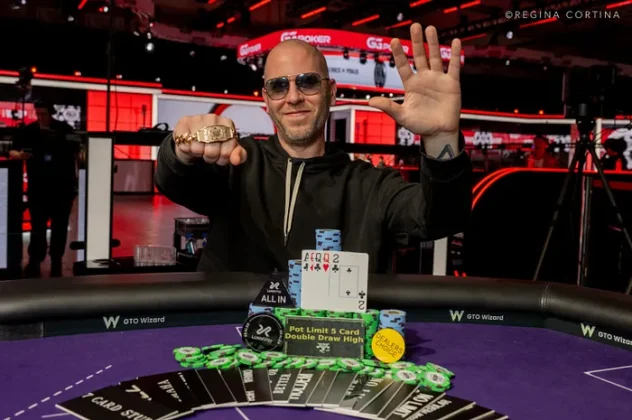 Jeff Madsen Gunning for Second WSOP PoY Title After Fifth Bracelet Win