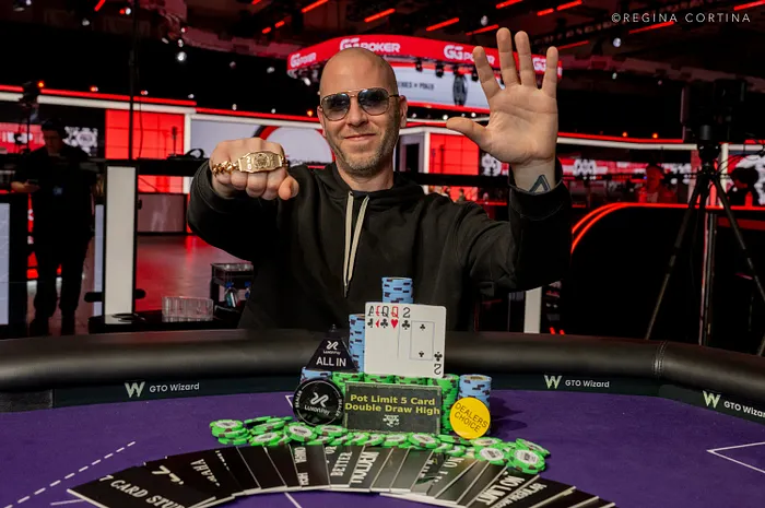 Jeff Madsen Gunning for Second WSOP PoY Title After Fifth Bracelet Win