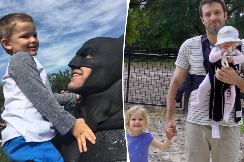 Jennifer Garner shares never-before-seen snaps of ex Ben Affleck with their kids for Father’s Day