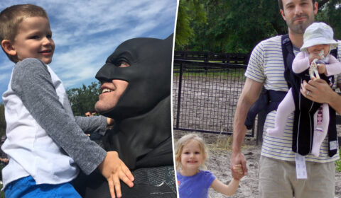 Jennifer Garner shares never-before-seen snaps of ex Ben Affleck with their kids for Father’s Day