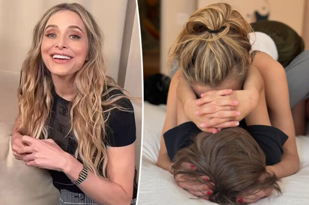 Jenny Mollen jokes son is ‘really the predator’ after viral backlash over intimate bed photos