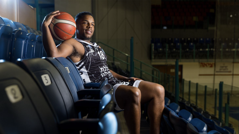 Jewish American pro basketball player uses sport to unite communities to combat hate and inspire generations