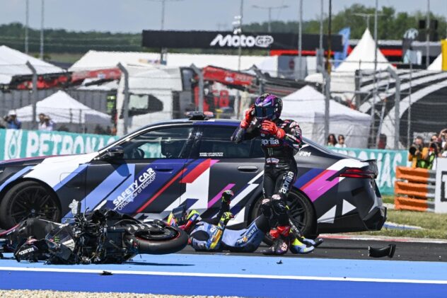 Jorge Martin escapes injury but hit with penalty for Hungarian GP crash