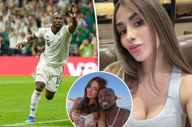 Julian Quinones’ wife Ana wows in revealing gray shirt amid Mexico star’s World Cup goal