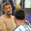 Jurgen Klopp's face says it all as he greets Lionel Messi after World Cup history