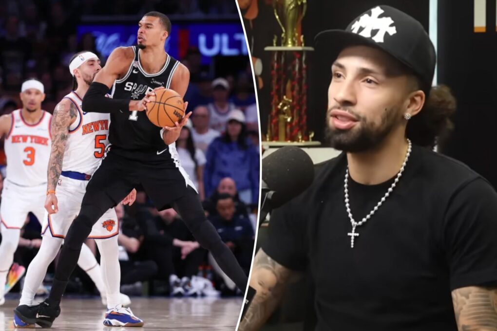 Knicks guard calls out Victor Wembanyama for not shaking hands after NBA Finals