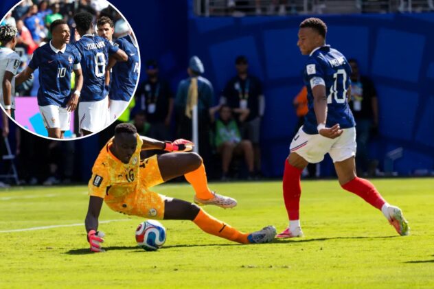 Kylian Mbappe passes Lionel Messi on all-time World Cup goals list in France’s win over Senegal