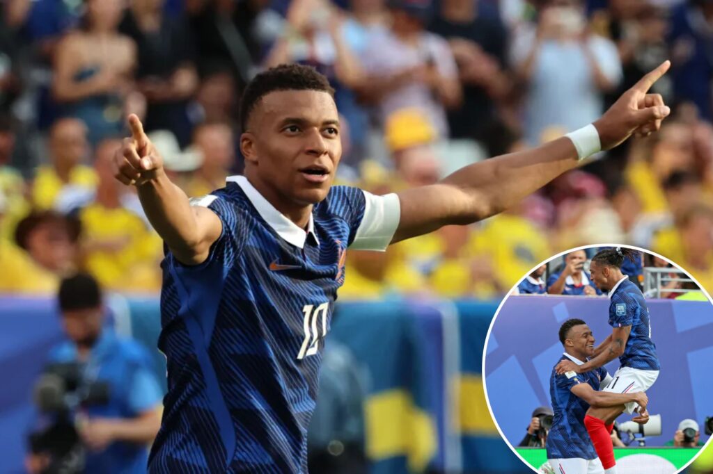 Kylian Mbappe stays on torrid goal pace as France tops Sweden to continue World Cup dominance
