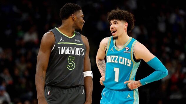 LaMelo Ball traded to Timberwolves to team up with fellow top pick Anthony Edwards in blockbuster deal: report
