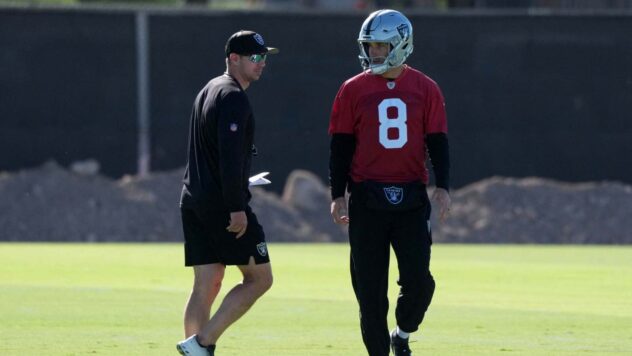 Las Vegas Raiders QB Kirk Cousins keeps it all the way real regarding the dynamic in the quarterback room