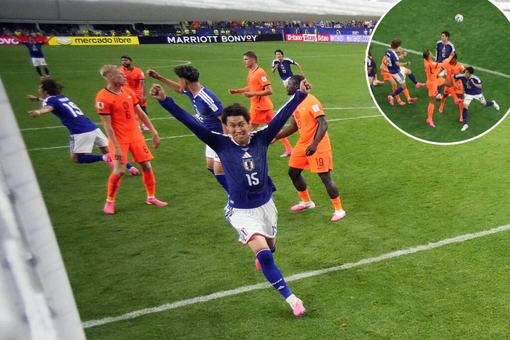 Late header from Japan’s Daichi Kamada forces World Cup draw with Netherlands