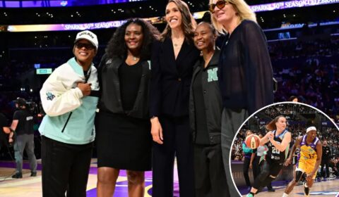 Liberty receive surprise pregame visit, message from franchise legends: ‘Do things the New York way’