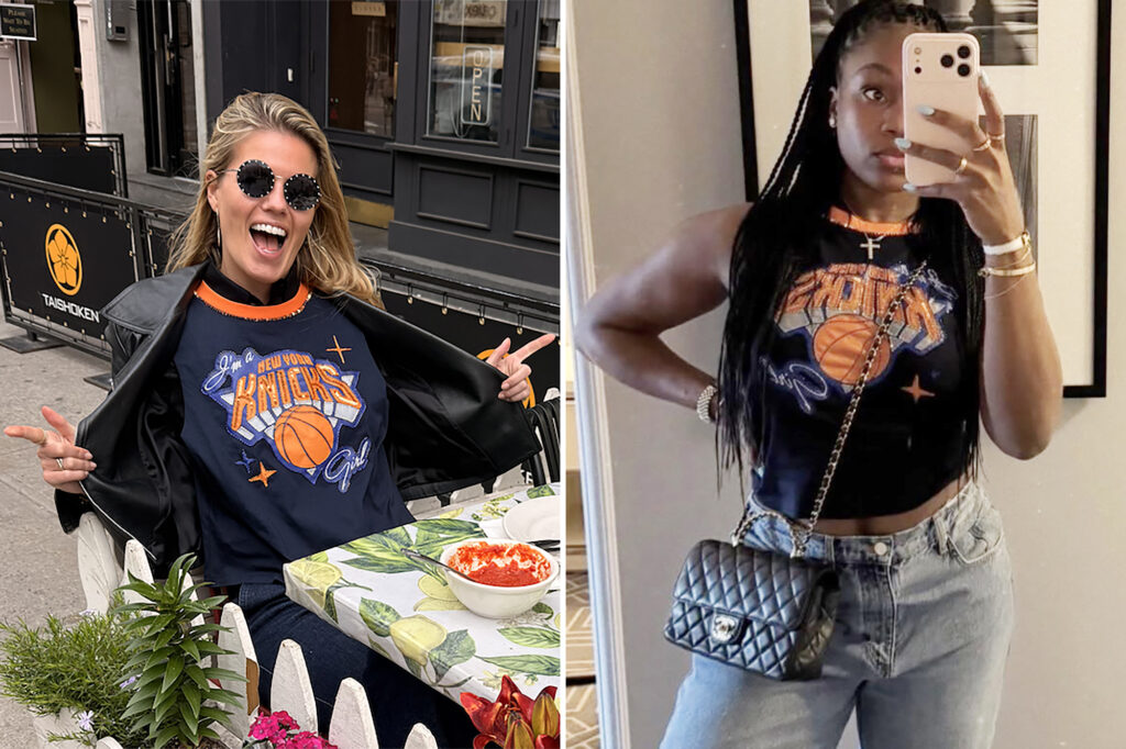 Little-known designer gets her $295 ‘Knicks Girl’ T-shirt sold at MSG — and a player’s wife bought one