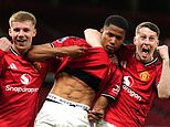 Man United fans hit out at 'disgrace' as venue for Youth Cup final against Man City is confirmed - and star's father brands it 'a robbery of kids' dreams'