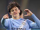 Manchester City academy star learning off Erling Haaland reveals how battle with crosstown rival is driving him on before FA Youth Cup final