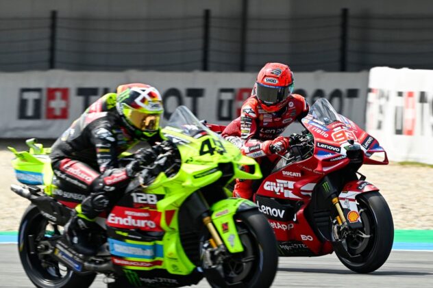 Marc Marquez on Valentino Rossi-style clash with Fabio di Giannantonio: “I accept it and we keep quiet”