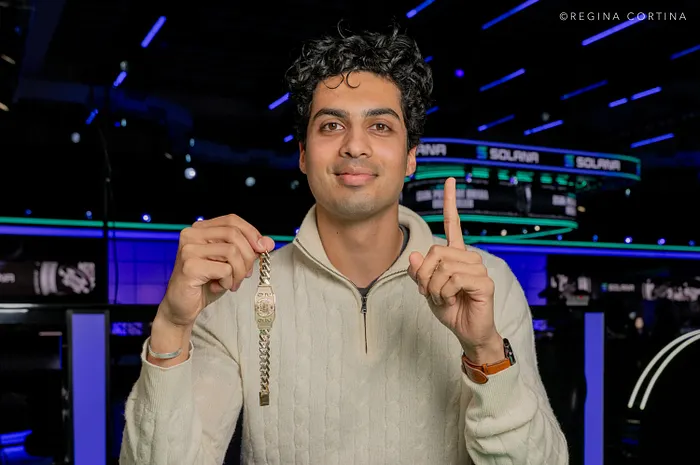 Mhatre Defeats WSOP Main Event Champ to Close Out Wild Final Table