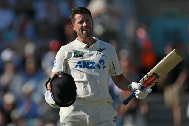 Nicholls century, Henry five-for stamp New Zealand's authority on The Oval Test