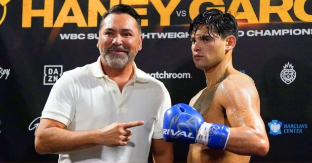 Oscar De La Hoya rules out one reported opponent for Ryan Garcia: "That's a misunderstanding"