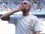 Pep's last dance: Man City strike over multi-million-pound deal with Amazon to show behind the scenes footage of Guardiola's final seasons in charge - featuring 'visibly shaken' boss and his emotional farewell