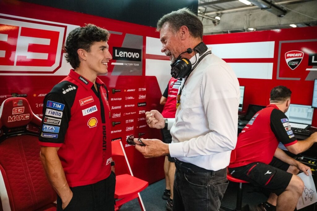 Pirelli's Brno test ends with Aprilia on top and minor crash for Marc Marquez