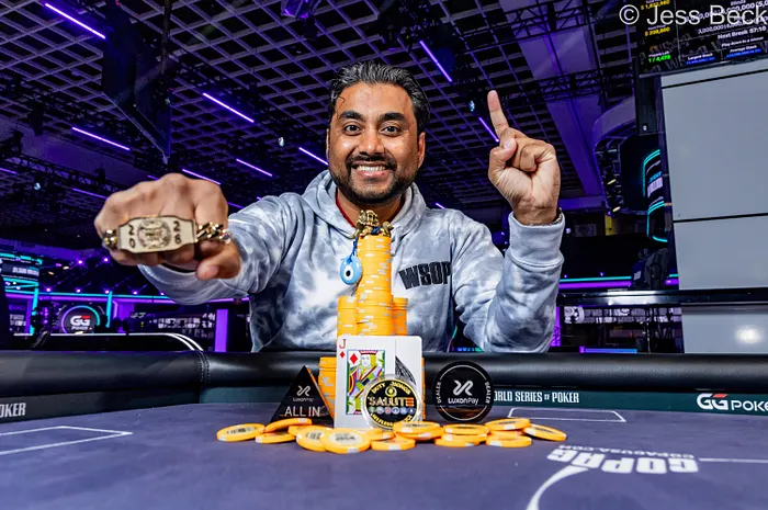 Poker is About More Than Bracelets For Salute to Warriors Champion Prashanth Nataraj